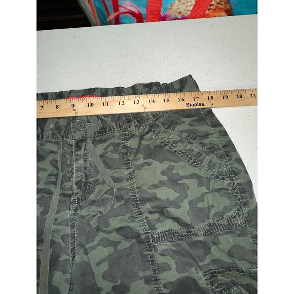 Union Bay Camouflage Cropped Pants drawstring Jr Sz 17 grunge skater streetwear - Picture 6 of 7